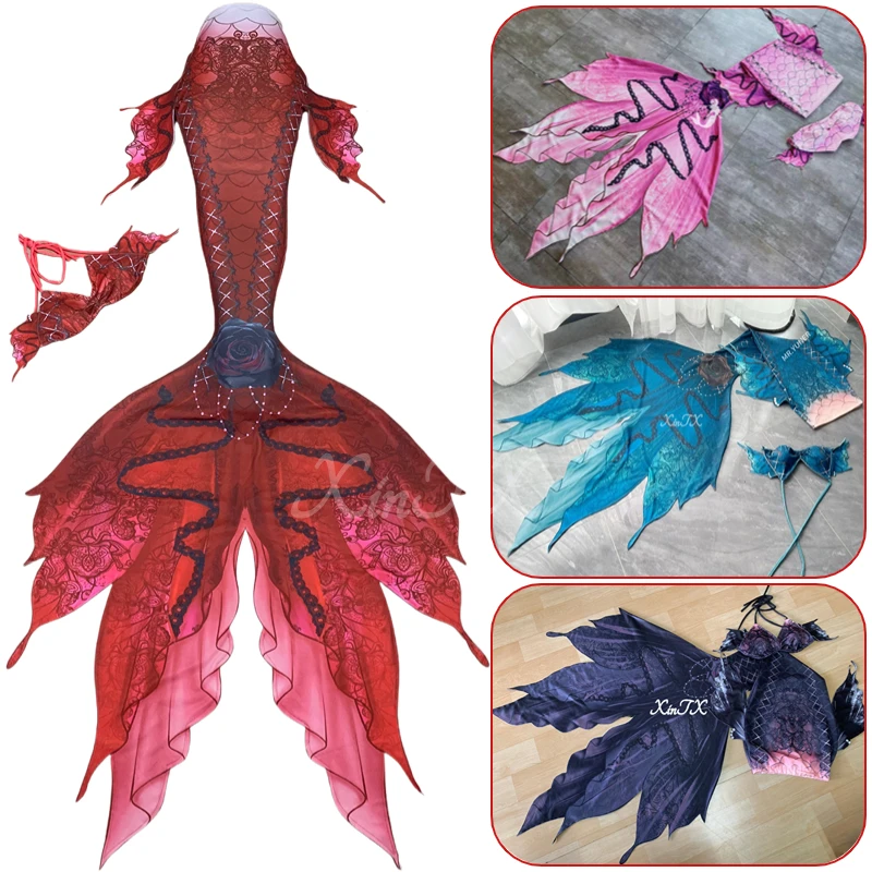 Ocean Aquarium - Mermaid Tail Dark Gothic Style Adult