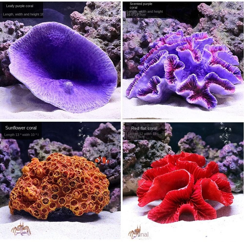 Resin Artificial Coral Model L - Marine Coral ulasan dan harga
