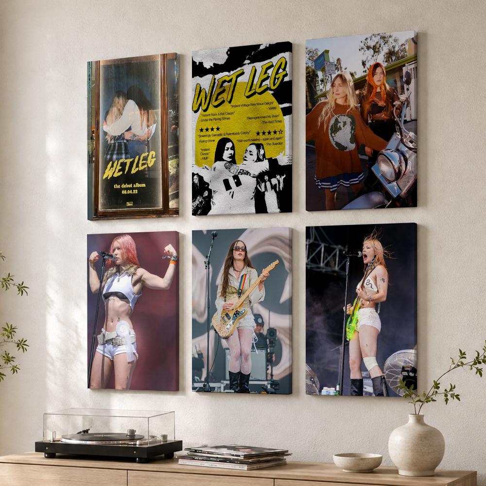 W-Wet Leg Rock Band Cool Frame - Live Rock ulasan dan harga