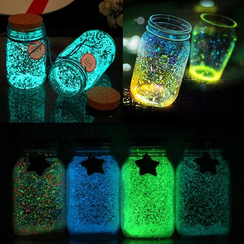 1000pcs 3-5mm Luminous Sand Gl - Marine Fish Tank ulasan dan harga