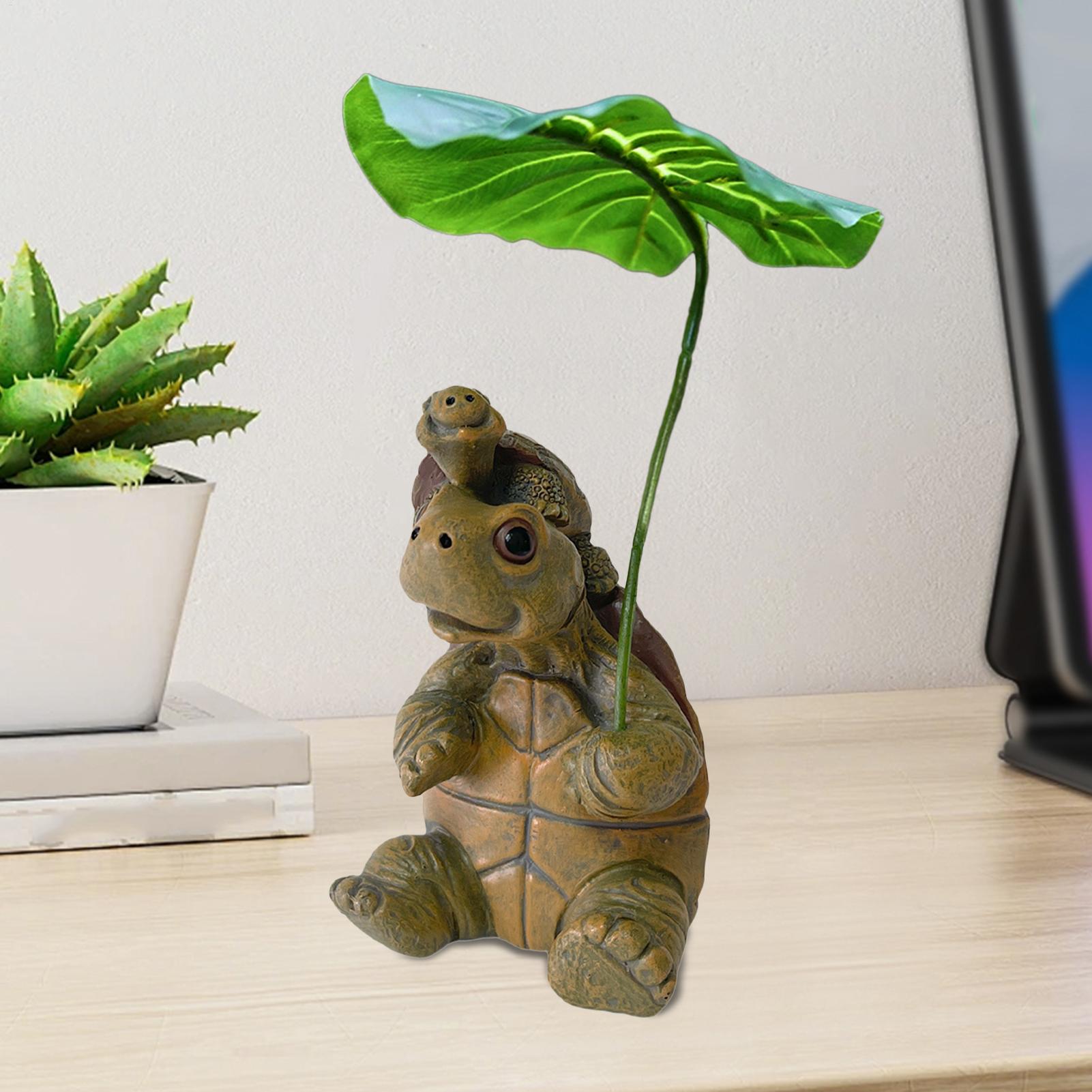 Turtle Figurine Fish Tank Deco - Marine Fish Tank ulasan dan harga