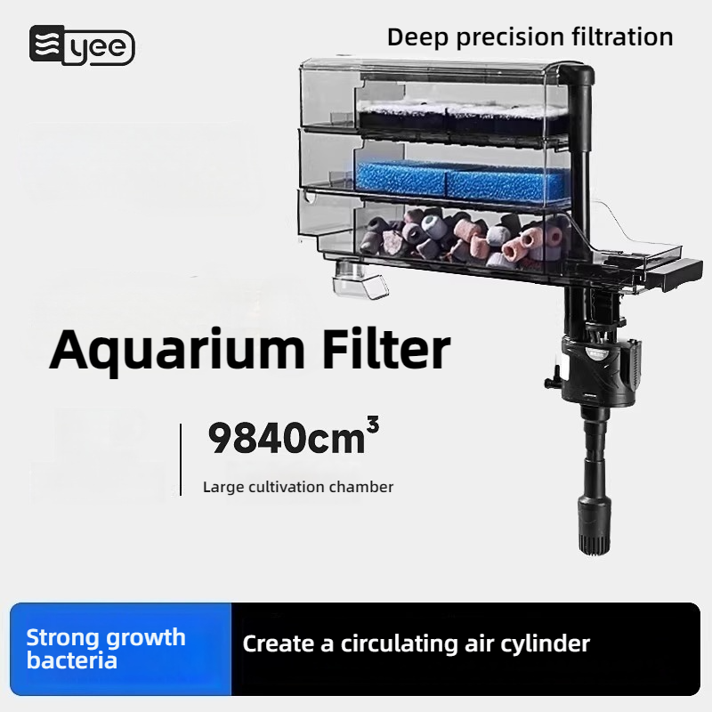 Yee Aquarium Filter Water Puri - Reef Tank Filter ulasan dan harga